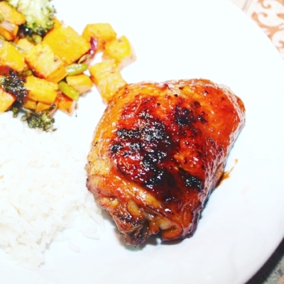 Asian BBQ Chicken Thighs - The Buttered Home