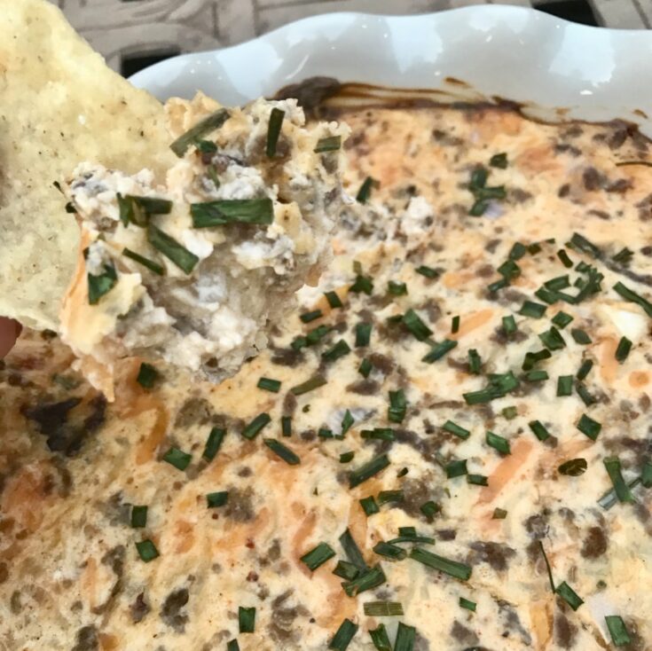 Best Tailgate Sausage Dip