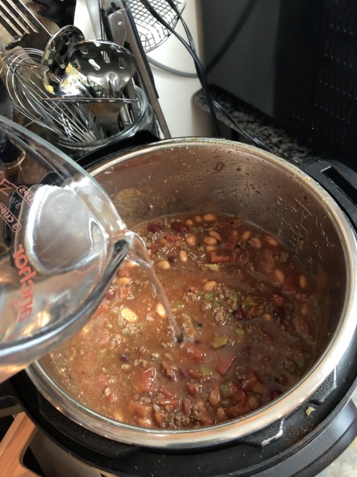 Electric Pressure Cooker Chili The Buttered Home