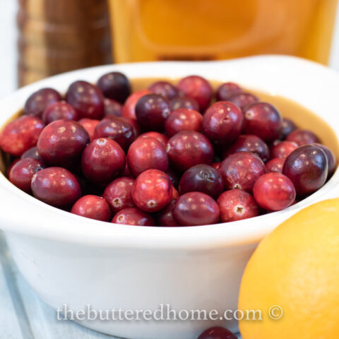 Homemade Cranberry Sauce