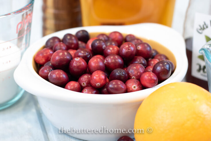 Homemade Cranberry Sauce