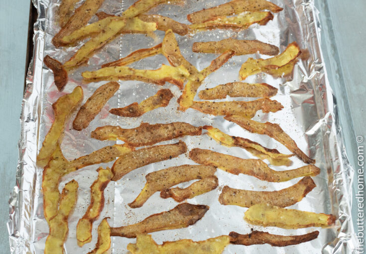 Easy Potato Peel Chips The Buttered Home