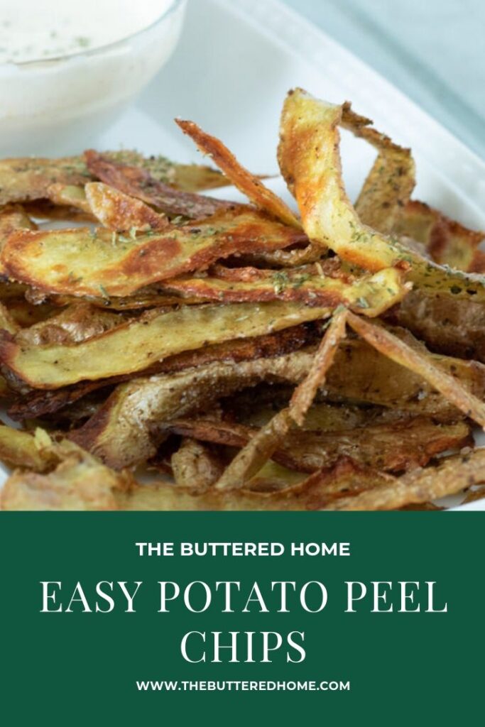 Easy Potato Peel Chips