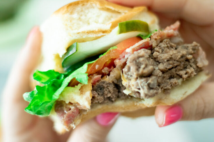 Sheet Pan Bacon Cheeseburger Sliders