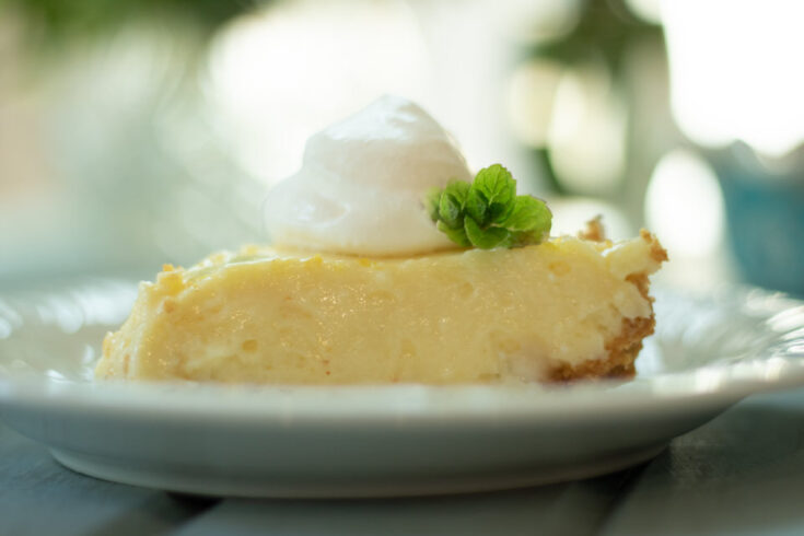 Creamy Lemon Icebox Pie