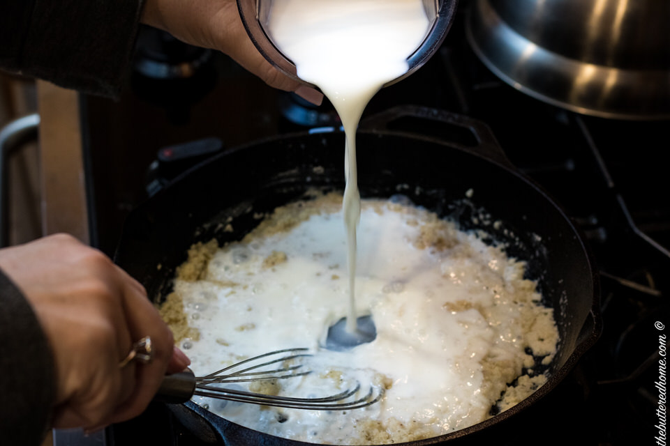 How to make a white roux