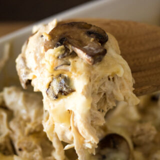 Mushroom Swiss Chicken Casserole