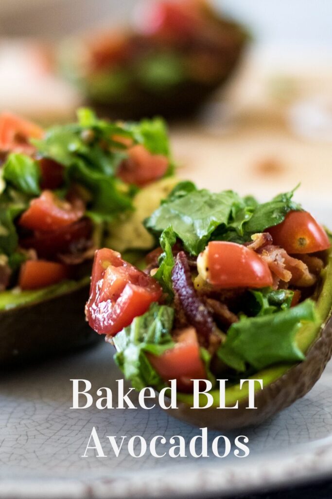 Baked BLT Avocados