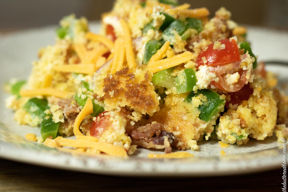 bacon cornbread salad