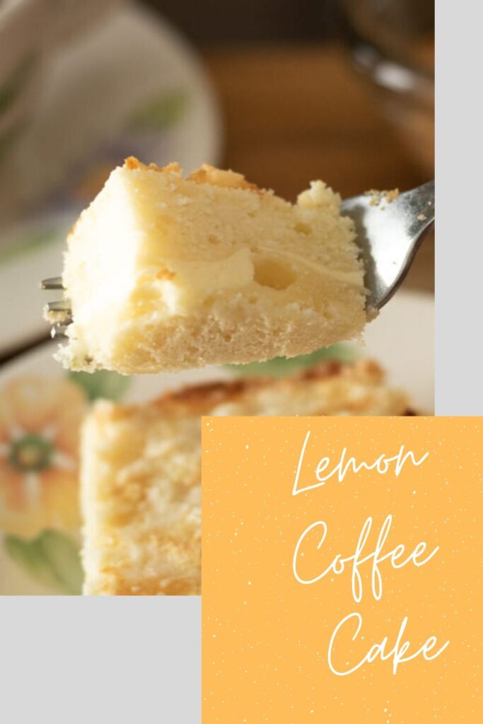lemon coffee cake pin