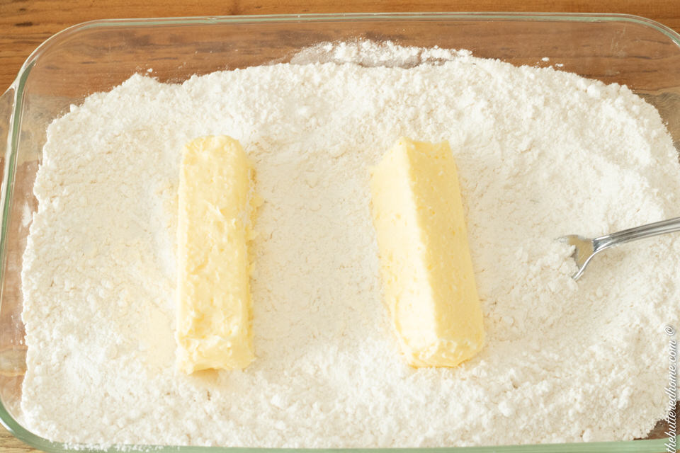 butter flour and sugar