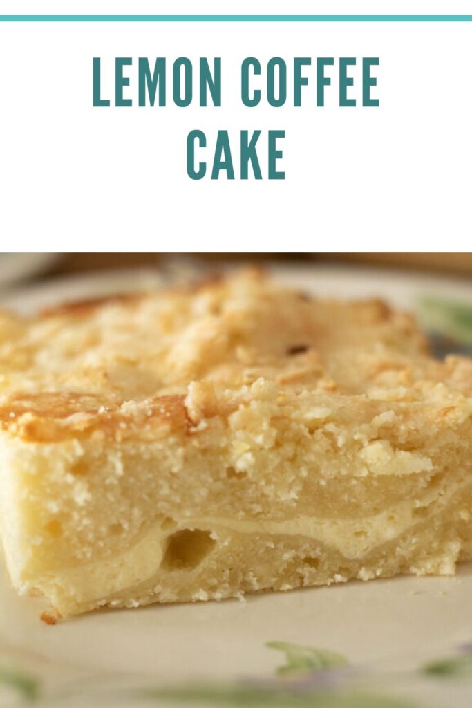 lemon coffee cake pin