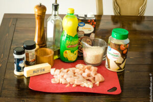 skillet chicken and rice ingredients