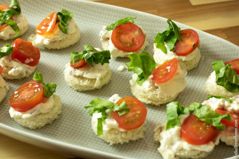 Bacon Lettuce Tomato Bites The Buttered Home