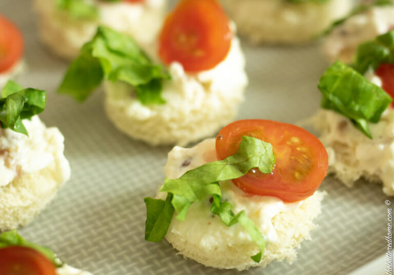 Bacon Lettuce Tomato Bites The Buttered Home