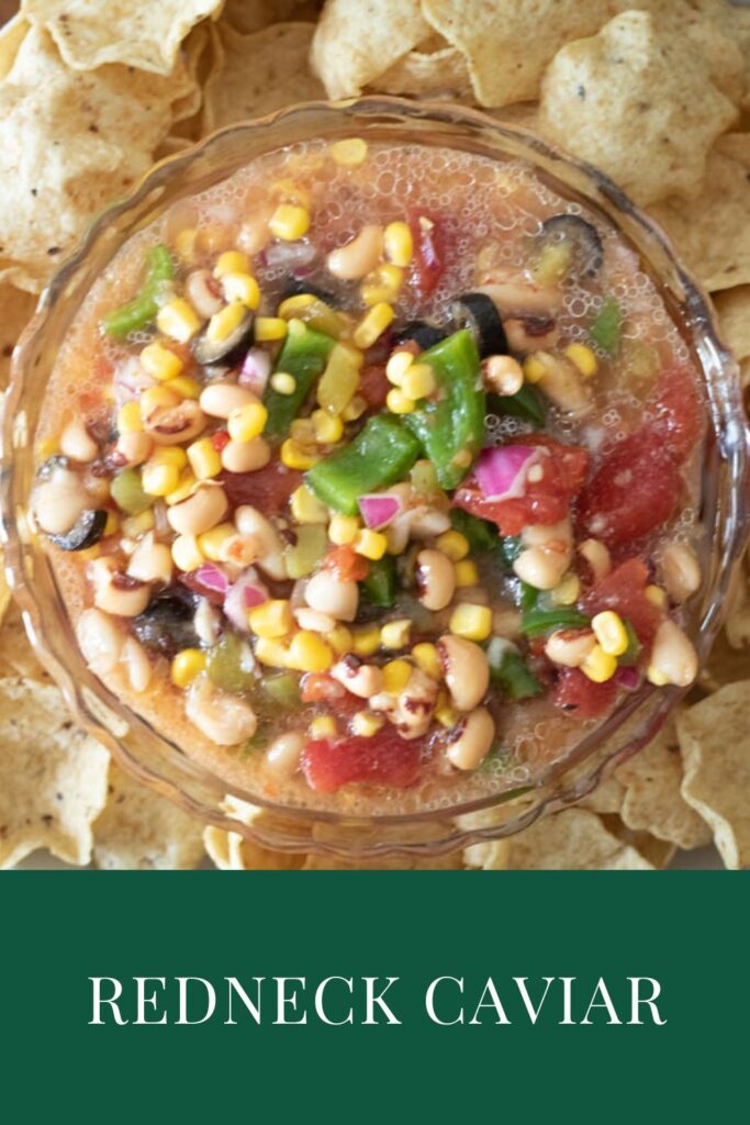 redneck caviar pin for pinterest