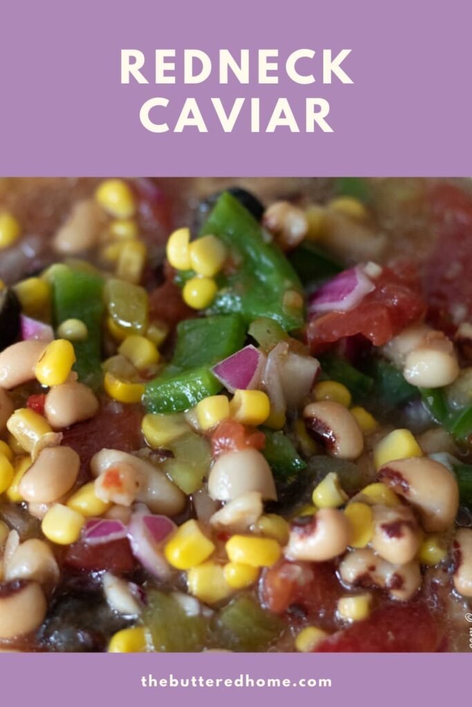 redneck caviar pin for pinterest
