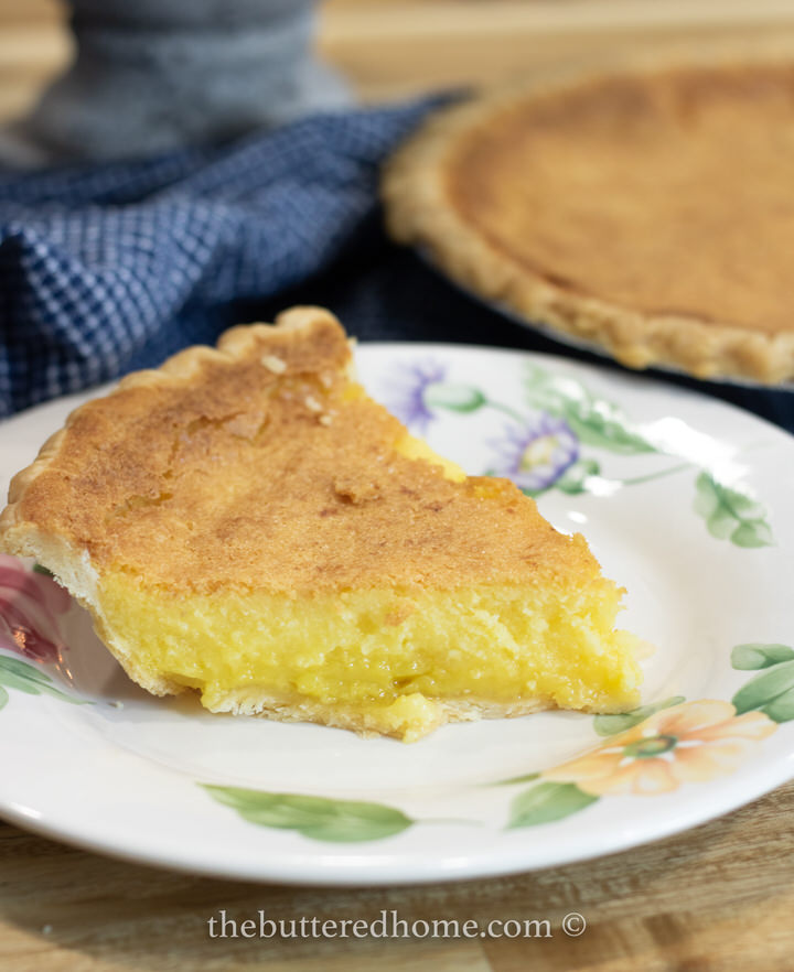 Southern Buttermilk Pie The Buttered Home