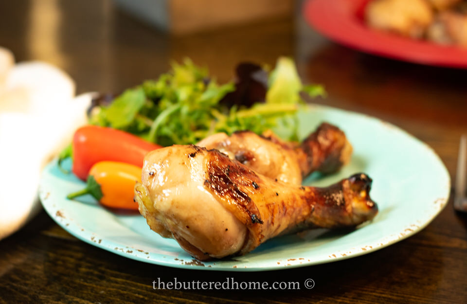Drunken BBQ Chicken Legs - The Buttered Home