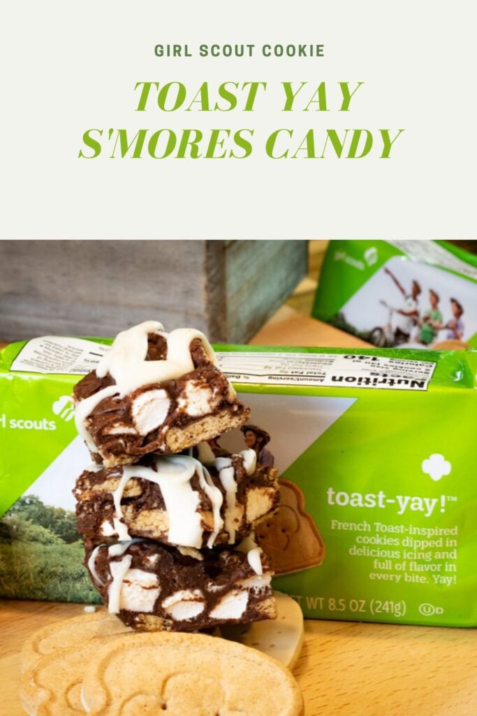 Toast Yay S'mores Candy pin