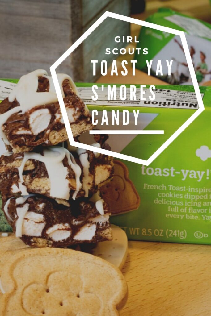 Toast Yay S'mores Candy pin