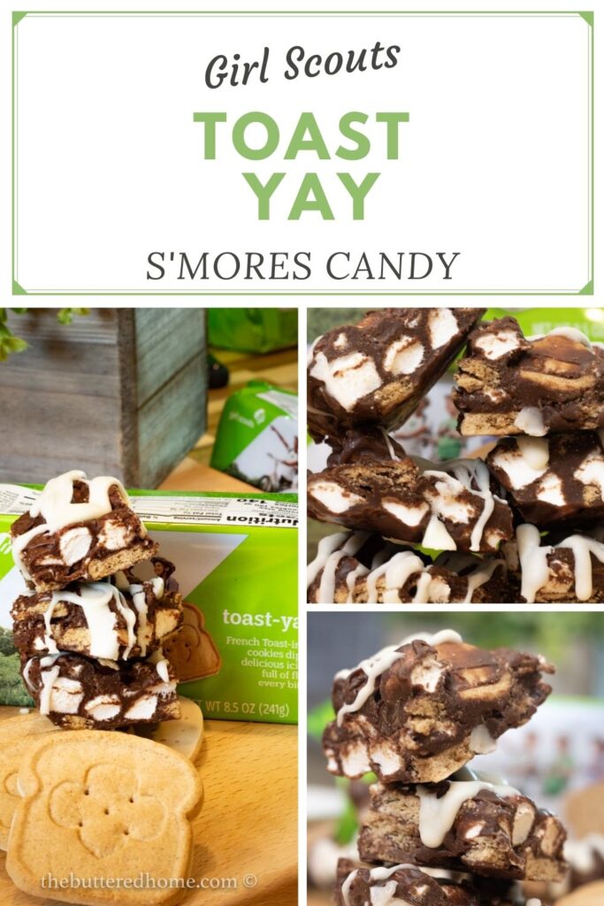 Toast Yay S'mores Candy pin