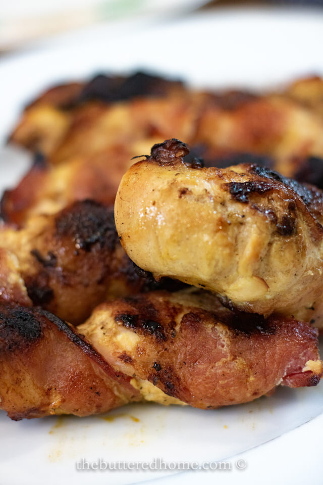 grilled chicken Hawaiian style on a plate