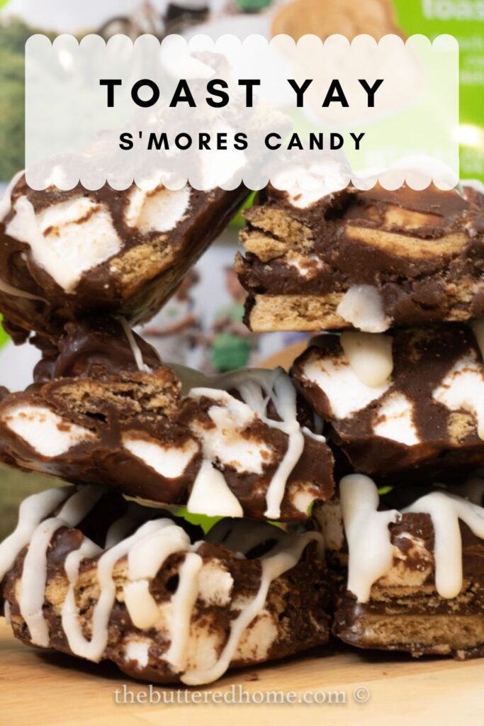 Toast Yay S'mores Candy pin