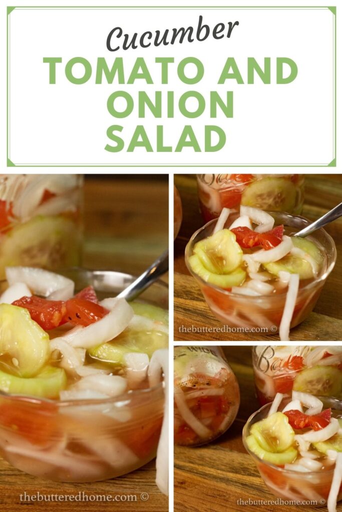 cucumber onion and tomato summer salad pin