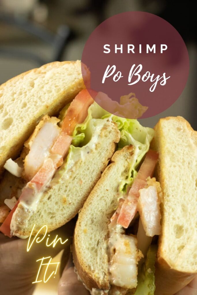 Shrimp Po Boy Pin