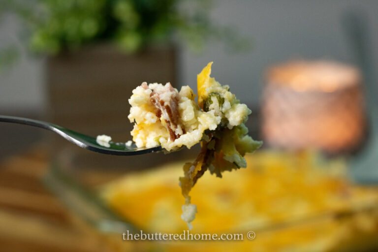 Ham and Cheese Grits Casserole The Buttered Home