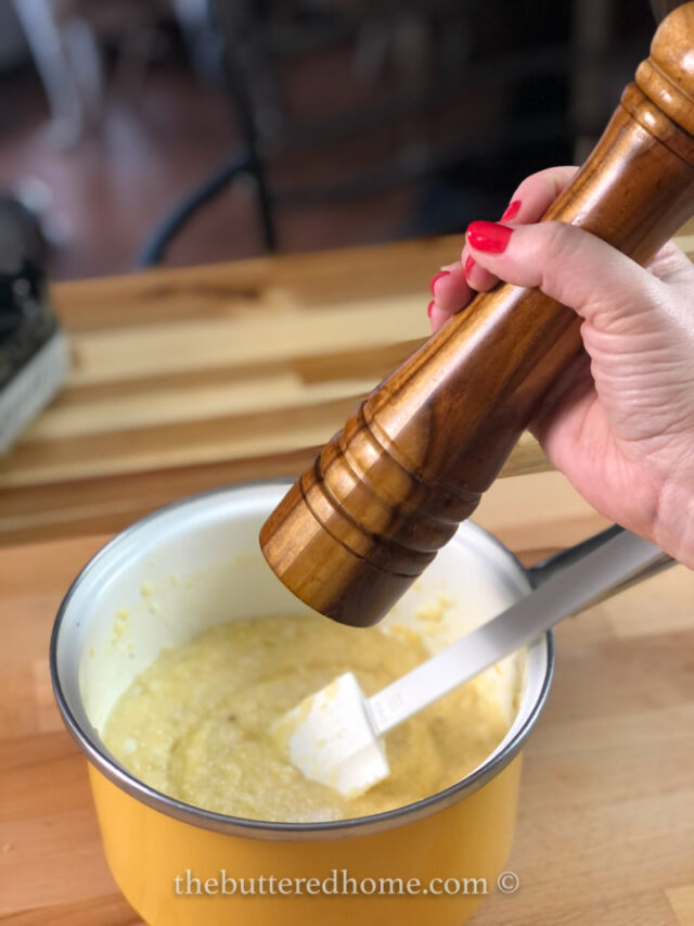 Ham and Cheese Grits Casserole The Buttered Home