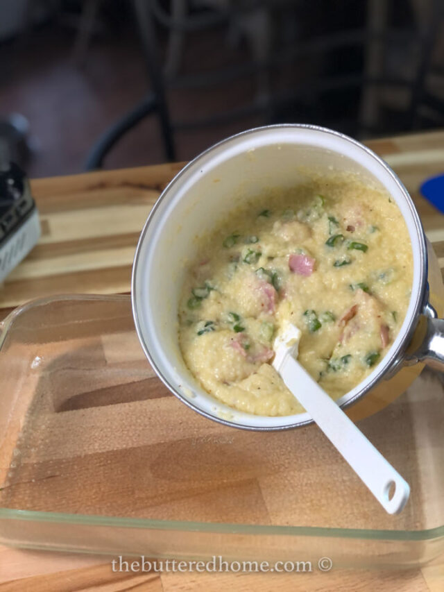 Ham and Cheese Grits Casserole The Buttered Home