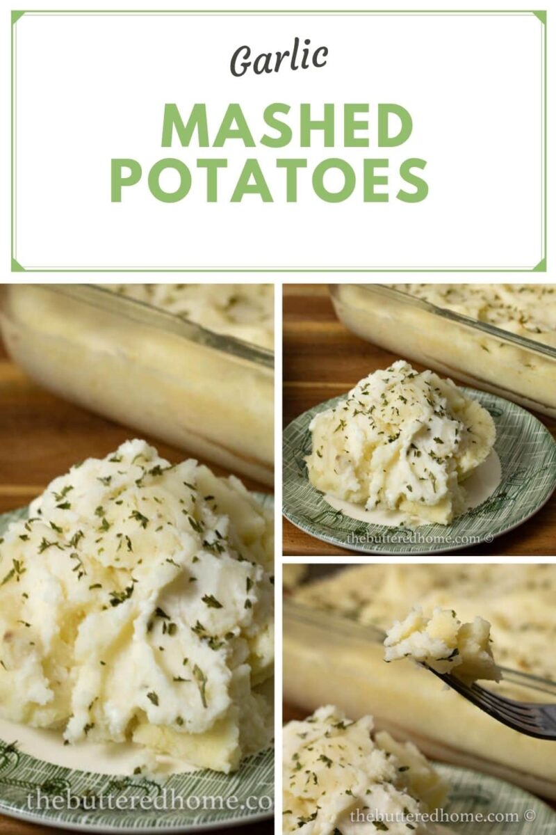 garlic mashed potatoes pin