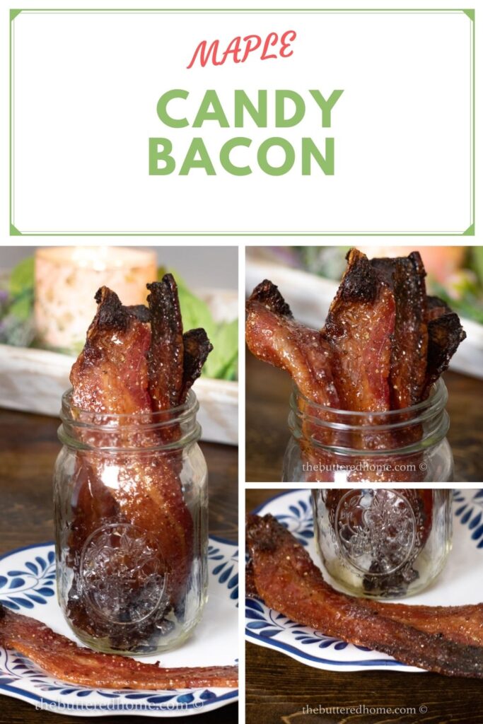 maple candy bacon pin
