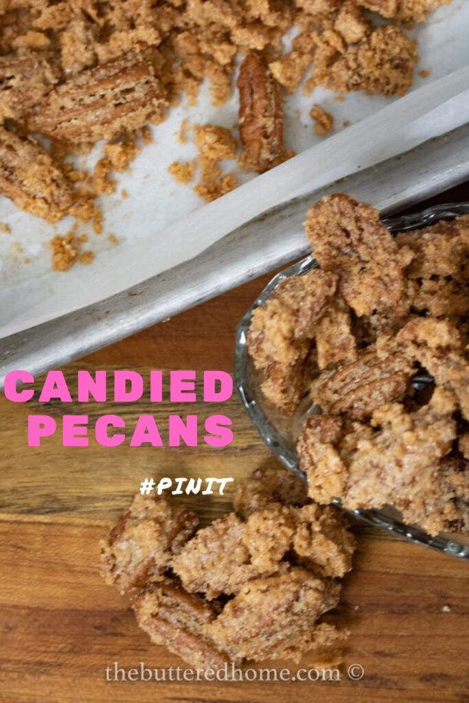 Candied pecans pin