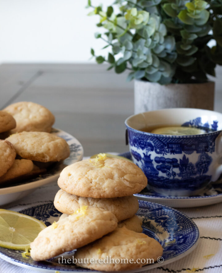 Lemon Coconut Cookies - The Buttered Home