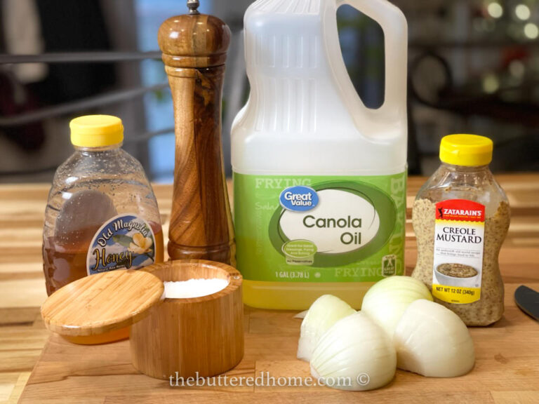 Sweet Vidalia Onion Dressing The Buttered Home