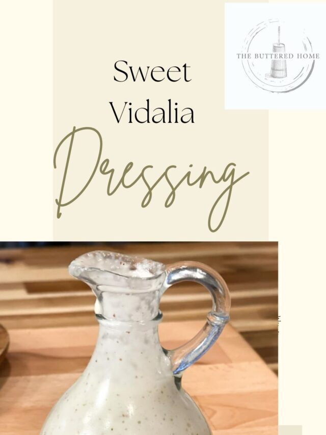 Sweet Vidalia Onion Dressing