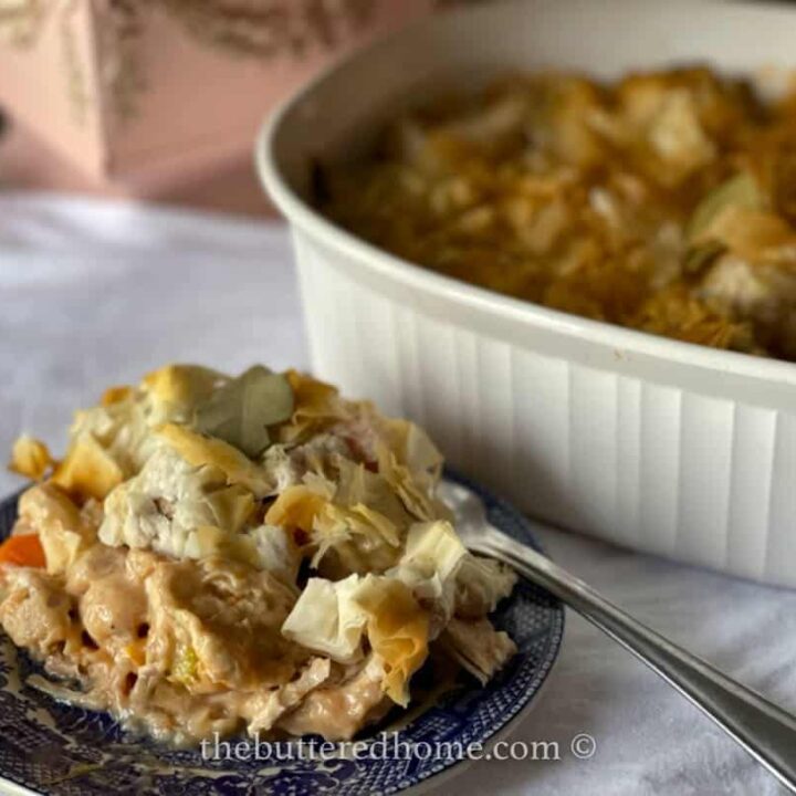 Light and Healthy Chicken Pot Pie