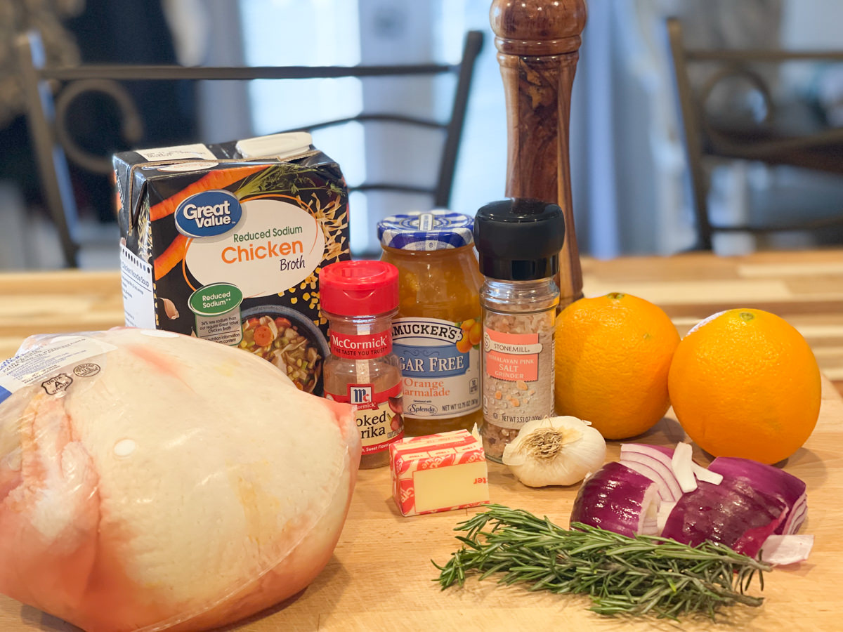slow cooker orange chicken ingredients