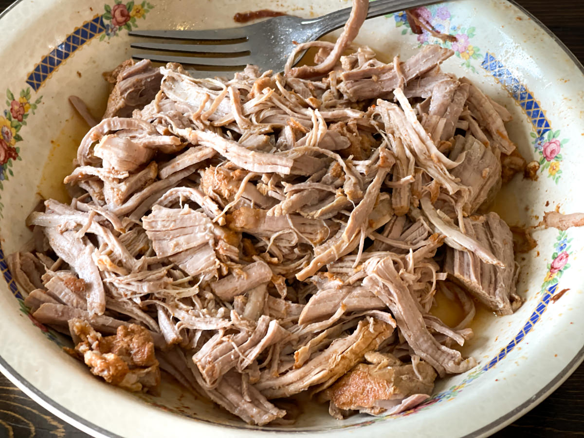 Pulled pork tenderloin online pressure cooker