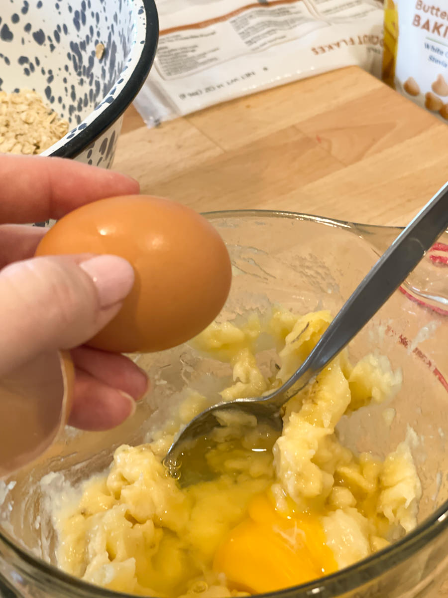 adding one egg