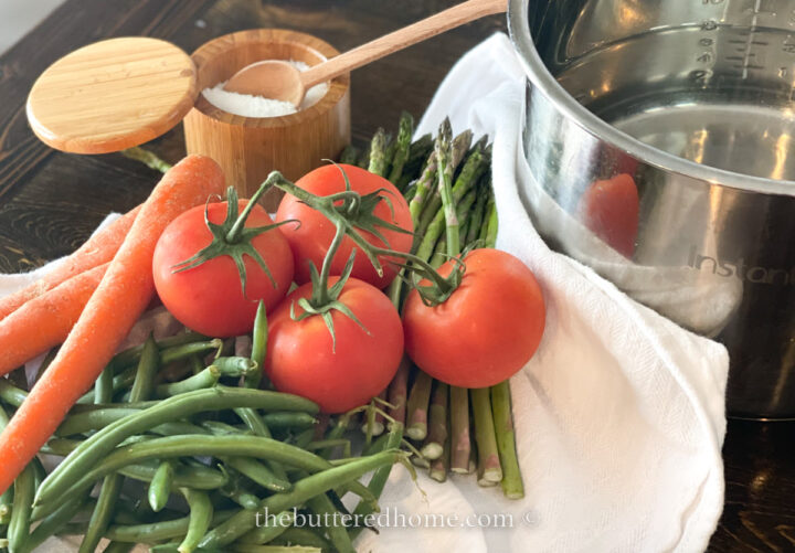 How to Blanch Vegetables to Freeze The Buttered Home