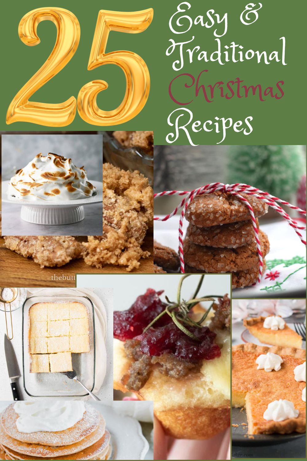 25 Easy and Traditional Christmas Recipes - The Buttered Home