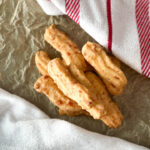 overhead pic of cheese straws