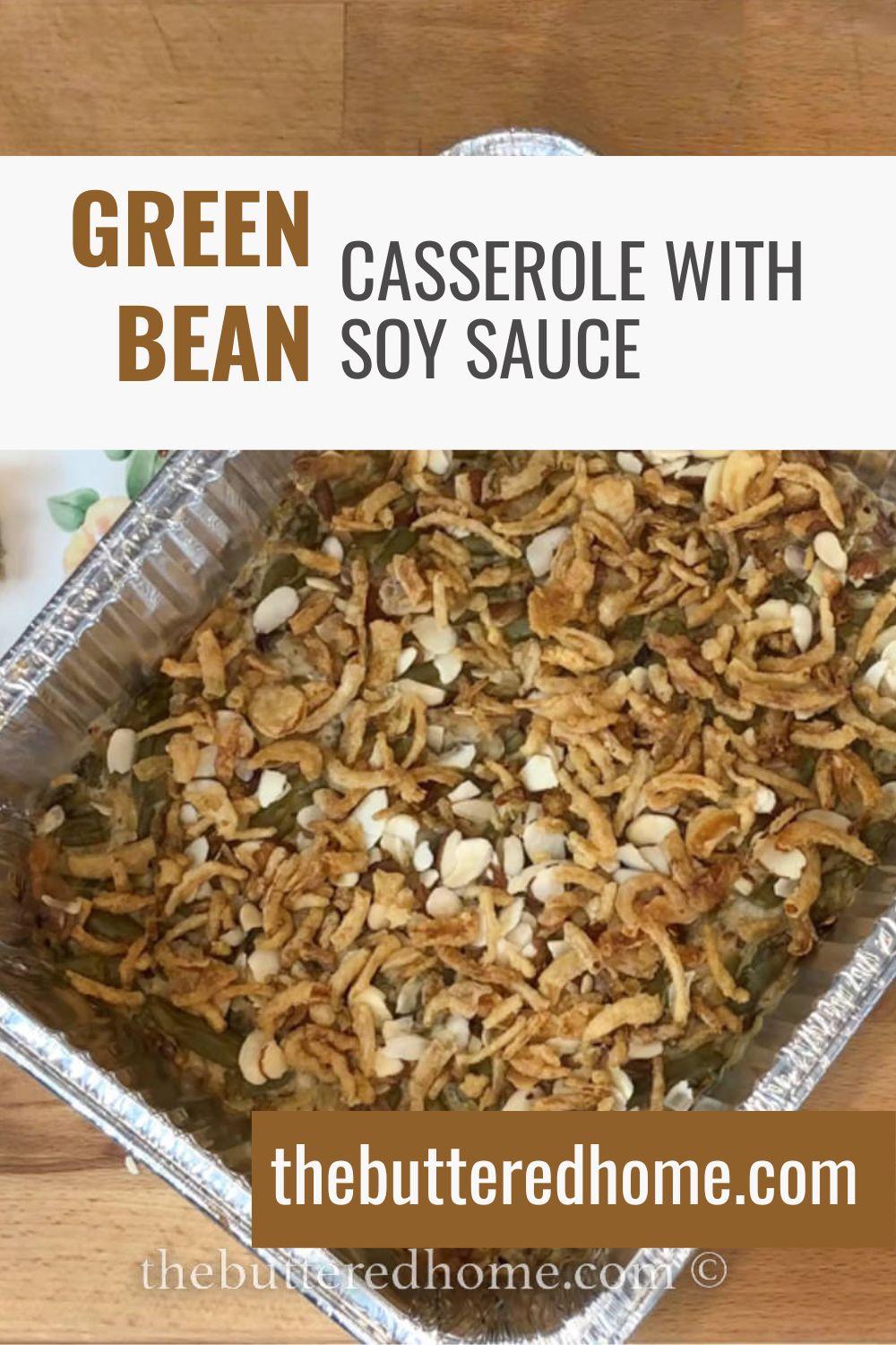 Green Bean Casserole pin