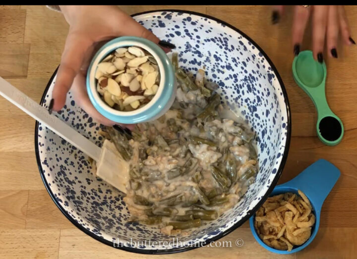 Green bean casserole with soy sauce the buttered home
