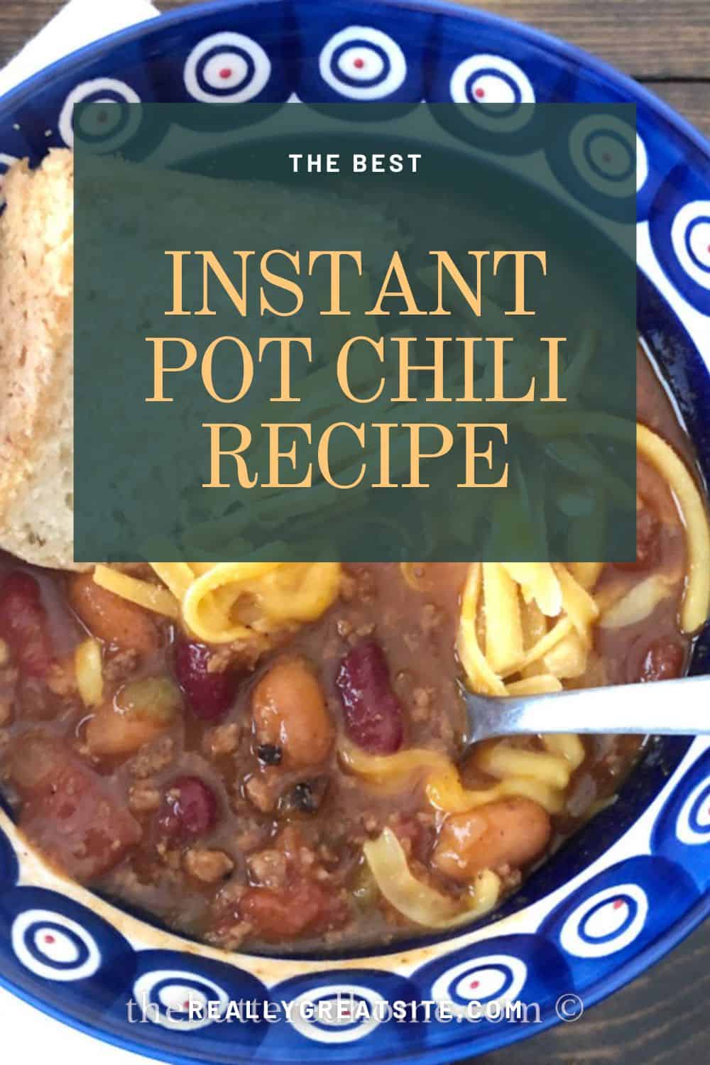 Electric Pressure Cooker Chili The Buttered Home