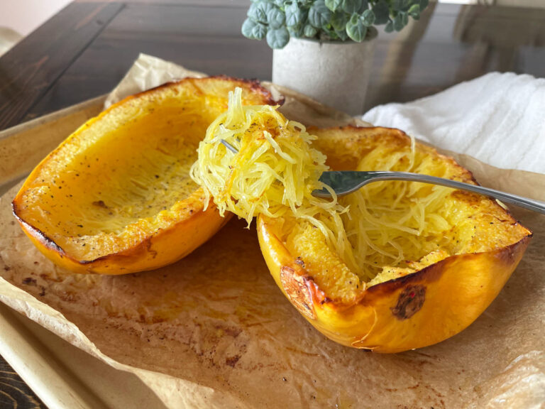 How to Roast Spaghetti Squash The Buttered Home